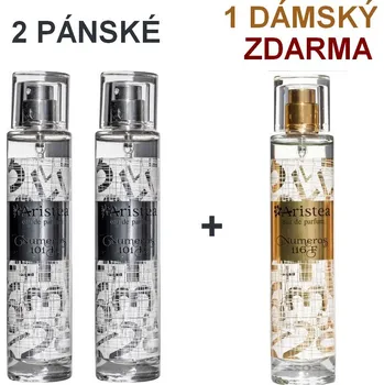 Pánský parfém Aristea Eau de parfum NUMEROS 2 pánské + 1 dámský parfém ZDARMA 3 ks