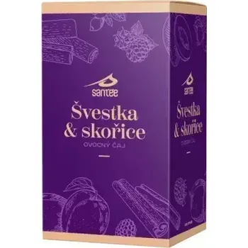 Čaj čaj SANTÉE ŠVESTKA & SKOŘICE 20 sáčků (ovocný čaj 20x2g)