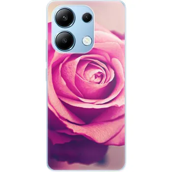 Pouzdro na mobilní telefon Odolné silikonové pouzdro iSaprio - Pink Rose - Xiaomi Redmi Note 13
