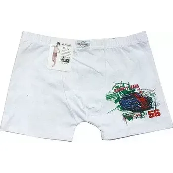 Dětské trenýrky AUTO 4044 bílá