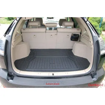 Vana do kufru Gumárny Zubří Gumový koberec do kufru Nissan PATHFINDER 5pcs.