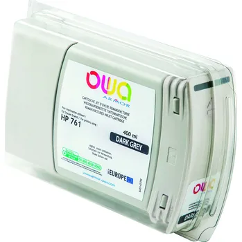 OWA Armor ink-jet kompatibilní s HP DJ T7100 dark grey, 400ml, kom.s CM996A B45142OW