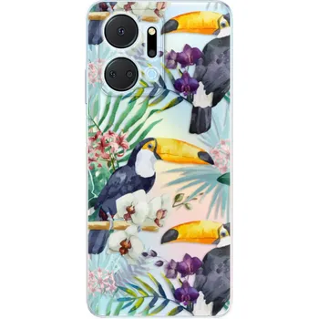 Odolné silikonové pouzdro iSaprio - Tucan Pattern 01 - Honor X7a