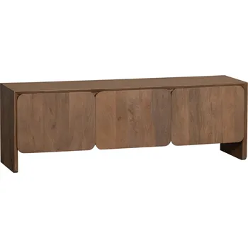 Televizní stolek WOOOD Dřevěný TV stolek Rejer 150 x 40 cm