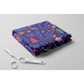 Softshell zimní, Roztomilé lišky Barva: Královsky modrá