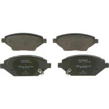 Brzdová destička Sada brzdových destiček, kotoučová brzda BOSCH 0 986 424 843