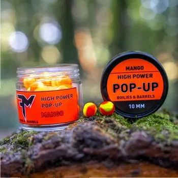 Boilies Feeder Mania High Power Pop Up Boilies Barrels 10 mm - Mango