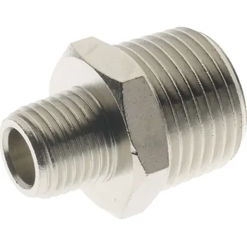 Fitinka INAIRCOM Dvojitá vsuvka redukční konická M5 a x R 1/8" a