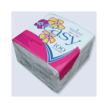 Jednorázové nádobí Ubrousky 30x30 1-vr.bílé 100ks