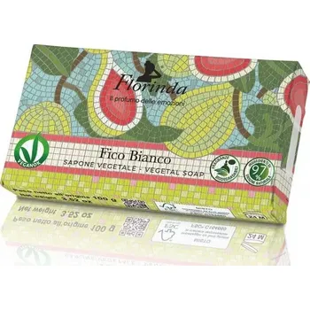 Koupelová kosmetika Florinda Rostlinné mýdlo Fico Bianco (bílé fíky) 100 g