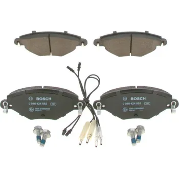 Brzdová destička Sada brzdových destiček, kotoučová brzda BOSCH 0 986 424 582