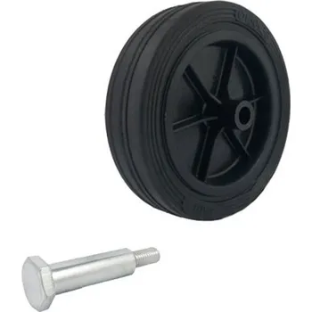 Univerzální kolo pro zahradní sekačku s ložiskem a šroubem 150 mm ZABI