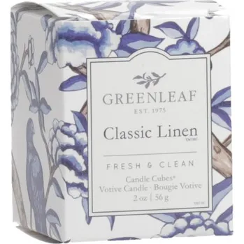 Osvěžovač vzduchu Greenleaf Vonná votivní svíčka Classic Linen