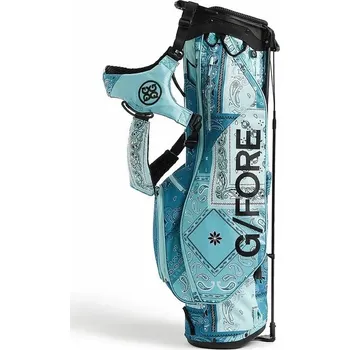 Golfový bag G/FORE bag stand Bandana Print - modrý