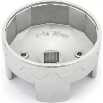 Olejový filtr Hlavice pro demontáž / montáž olejového filtru o průměru 74 mm, Mercedes Benz, Welzh (Welzh Werkzeug)