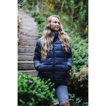 Dámská větrovka Dámská prošívaná bunda Frogies Frogies modrá 2060999