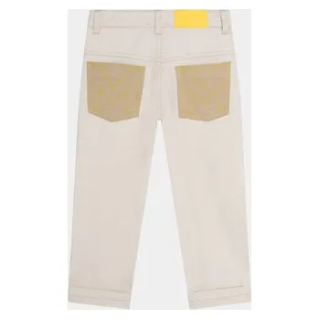 Dámské kalhoty Marc Jacobs Kalhoty z materiálu W60012 S Béžová Regular Fit 10Y