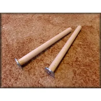 2 tyčky ke šroubovací hamace se šroubem