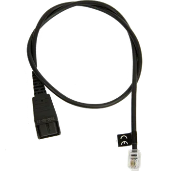 Video redukce Jabra QD-RJ10, 0,5 m, straight 8800-00-37