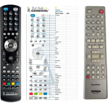 Dálkový ovladač General TARGA DRH-5100X - náhradní dálkový ovladač