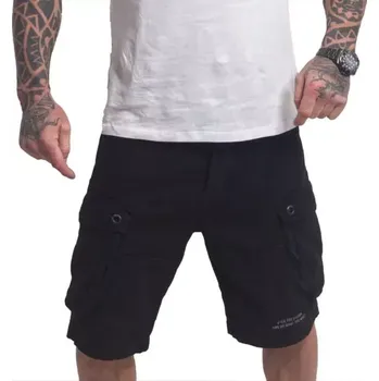 Pánské kraťasy Yakuza Cargo šortky SHARDS CSB 23004 Black