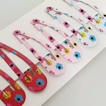 Sponka prolamovačka mix barev - kytka