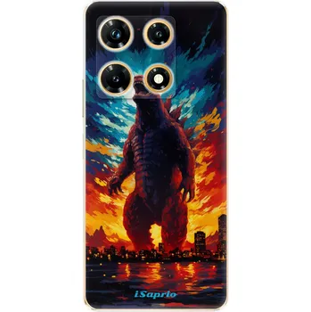 Pouzdro na mobilní telefon Odolné silikonové pouzdro iSaprio - Godzilla - Infinix Note 30 PRO
