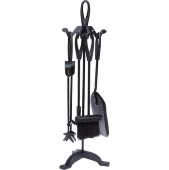 Krbová kamna Sada krbového nářadí FLAMMIFERA 20B, černá