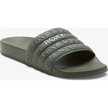 Oblečení a móda Roxy Pantofle Roxy, Slippy Water Friendly army green 2024 dámské Velikost: EUR37