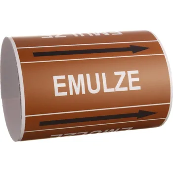 Lepicí páska Páska na značení potrubí Signus M25 - EMULZE Samolepka 80 x 62 mm, délka 1,5 m, Kód: 26033