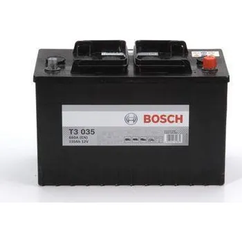 Auto-moto baterie 110Ah P,s.p.680A, 12V, 346x173x236, BOSCH T3