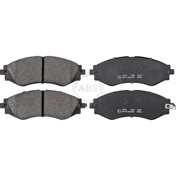 Brzdová destička Sada brzdových destiček, kotoučová brzda A.B.S. 37053