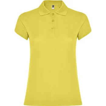 Dámské tričko Roly Star Dámské polo tričko PO6634 Amarillo Maiz 163 L