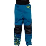 Wamu Softshellové kalhoty dětské Bagr modrá Vel. 86-92
