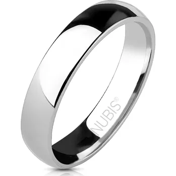 Prsten NUBIS® NSS1011 Dámský ocelový snubní prsten, 4 mm - velikost 62 - NSS1011-62