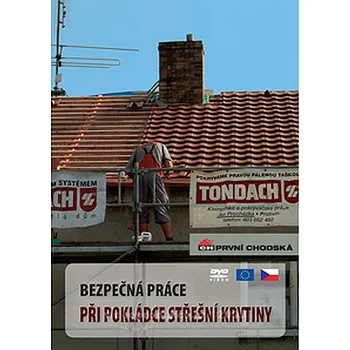 Bezpečná práce při pokládce střesní krytiny DVD - Kód: 03438