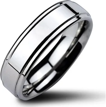 Prsten NUBIS® NWF1022 Pánský snubní prsten wolfram - velikost 58 - NWF1022-6-58