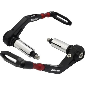 Chránič ruky pro motocykl SEFIS Race CNC chrániče páček Honda Barva chráničů páček Modrá