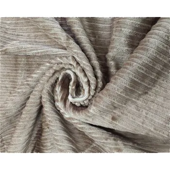 Manšestr, útkový samet, béžová, látka, metřáž