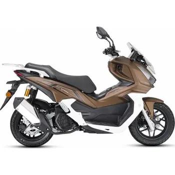 malá motorka Skútr X-Trail 125cc ABS 4t Barton Motors Červeno-černá