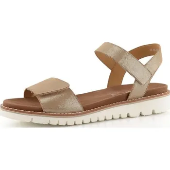Dámské sandále Ara dámské sandály Kent-Sport metalické béžové 12-28114-08 - 37 | P674173