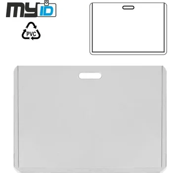 Jmenovka na stůl Visačka (jmenovka) bez klipu, 55x93mm na šířku, 1ks tuhá