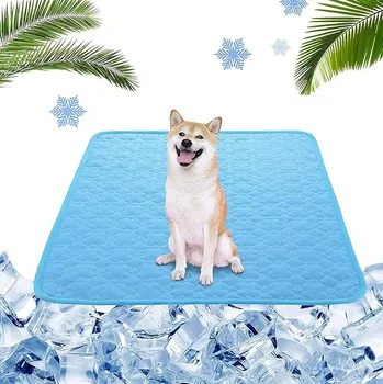 Pelíšek pro psa Chladící podložka pro psy a kočky 100 × 70 cm