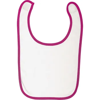 Bryndák SOĽS Babib Dětský bryndáček SL01211 White / Fuchsia TUN