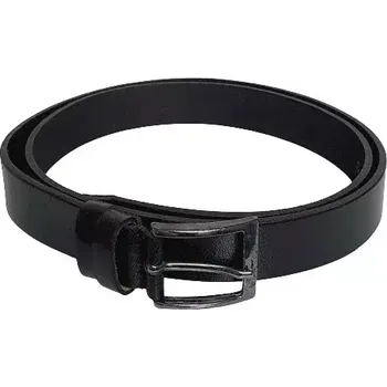 Opasek RB-nakuplevne Kožený opasek - černý hladký