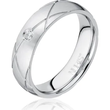 Prsten NUBIS® NSS3019-ZR Dámský snubní prsten - velikost 53 - NSS3019-ZR-53