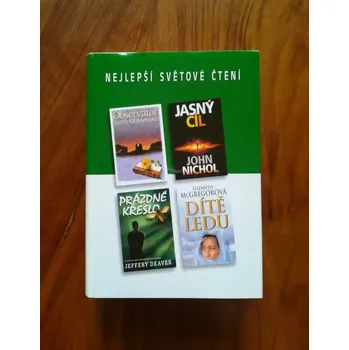 Křeslo NEJLEPŠÍ SVĚTOVÉ ČTENÍ - Prázdné křeslo, Dítě ledu, Jasný cíl, Observatoř (NEJLEPŠÍ SVĚTOVÉ ČTENÍ - Prázdné křeslo, Dítě ledu, Jasný cíl, Observatoř)