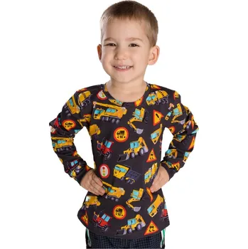 Chlapecké tričko Bettymode Dětské tričkoTRAKTOR A AUTA dlouhý rukáv, 92