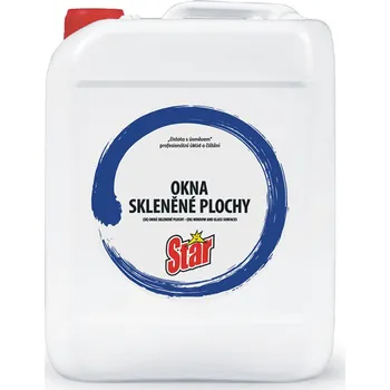 Čisticí prostředek na okna STAR okna skleněné plochy - 5L
