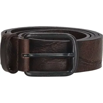 Opasek Pánský kožený pásek Hide & Stitches Lubbock 40018 tmavě hnědý | Cooltovka.cz